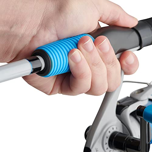 Shakespeare Jellyfish Spinning Reel And Fishing Rod Combo, Blue, 5'6" - Medium - 2Pc #TOP7