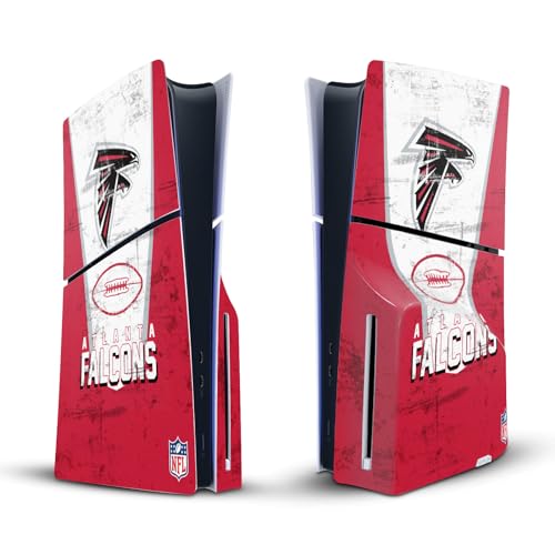 Autocollant PS5 Slim Disc Protection Anti Rayure Style NFL Atlanta Falcons