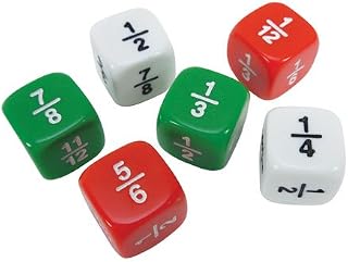 EAI Education Fraction Dice - Set of 36