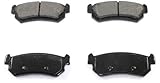 DuraGo BP1036 MS Rear Semi-Metallic Brake Pad