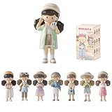 Toyiheart Molinta City Walk Series Blind Box, Random Design Cute Action Figures, Toys Home Decorations, Collectible Toy Set for Desk Accessories, Holiday Birthday Gifts for Girls and Boys, Single Box
