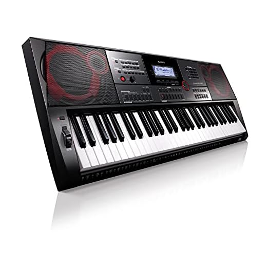 Casio CT-X5000 - Tastiera Pianoforte Digitale Portatile Polifonica 61 tasti 64 note con nuovo sistema dai suoni multidimensionale AiR, Nero