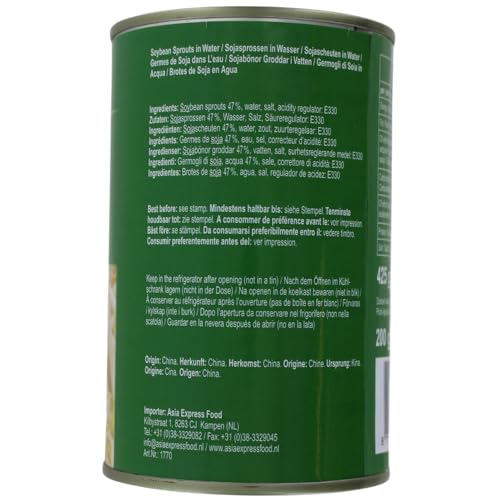 ROYAL ORIENT - Sojabohnenkeime in Wasser - (1 X 425 GR)