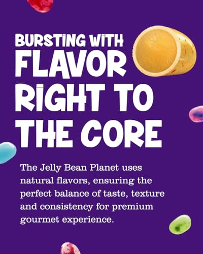 The Jelly Bean Planet Easter Egg Candy Jelly Beans Gift, Pack of 5, 8 oz x 5 - Gourmet Jellybeans with 36 Natural Fruit Flavors, Kosher, Gluten Free - Bunny Easter Egg Box, Allergen Friendly Gifting - image 5