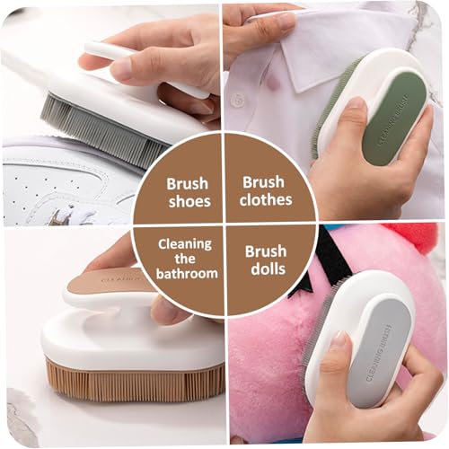 Cepillo para lavandería de PE con cerdas suaves para ropa delicada pack de 2 unidades 6