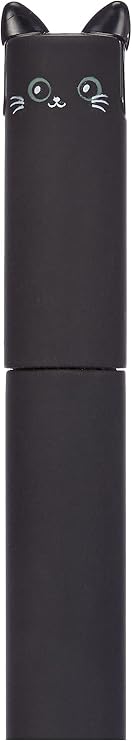 Legami Erasable Gel Pen, Thermosensitive Ink, 0.7 mm Tip Diameter, 15 cm Length, Black ink