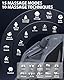 PUDO 4D Massagesessel Massagestuhl Ganzkörpermassage: Massagesessel mit Wärmefunktion Massage Stuhl Massage Chair - Schwarzgrau