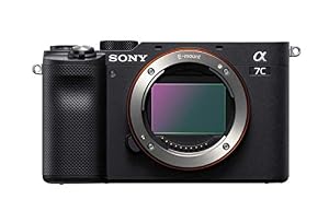 Sony Alpha 7C Full-Frame Mirrorless Camera - Black (ILCE7C/B) (Renewed)
