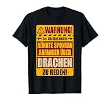 Warnschild Designs mit lustigem Spruch Warnung