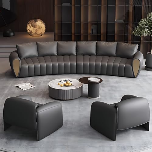LyckTre Premium Sectional Sofa Set with Curved Design – Comfortable