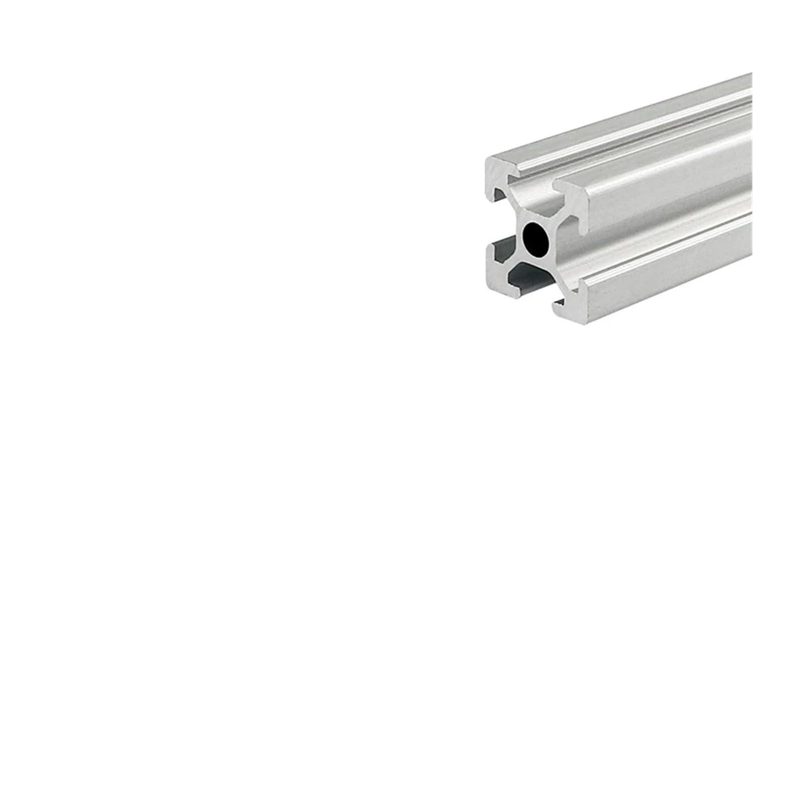 Profilé aluminium 2020 anodisé pour imprimante 3D, rail linéaire argent de 150mm