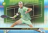 Jakub Mensik trading Card (Czech Republic Tennis Champion) 2024 Topps Chrome Rookie RC Prism Refractor #193
