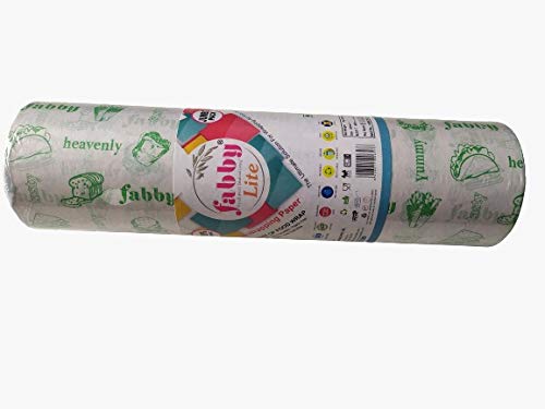 Fabby Multipurpose Food Wrapping Paper | Wrap Roti, Parantha, Sandwich, Rolls, BurgersI Keep Food Fresh and SafeI 1 KG (Pack of 1)