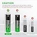 CBJJ 3.7V Battery Rechargeable High Performance for V ap Mod Camera & Flashlights, Heldlights, Toys High Performance Rechargeable Battery (2 Pack)