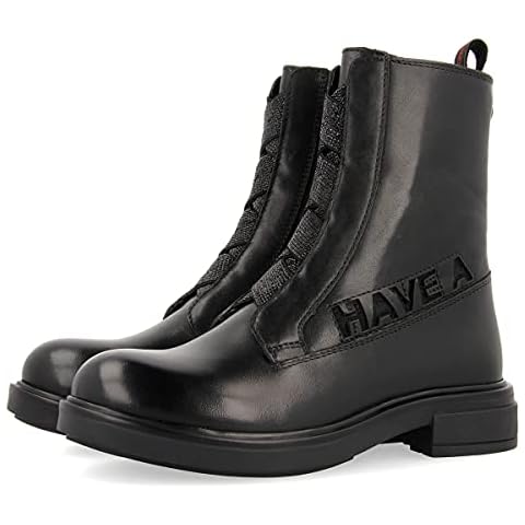 GIOSEPPO Botines negros para niña REMDA con elásticos frontales Cover