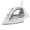 Amazon Basics Steam Iron for Clothes with Safety Auto Shut-Off, Handheld Garment Steamer, Wrinkle Remover, Stainless Steel Soleplate, Anti-Drip, 1700-Watt, 1.62ft, Gray