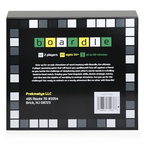 Juego de Mesa Boardle Deluxe Edición para 2 Jugadores miniatura 5