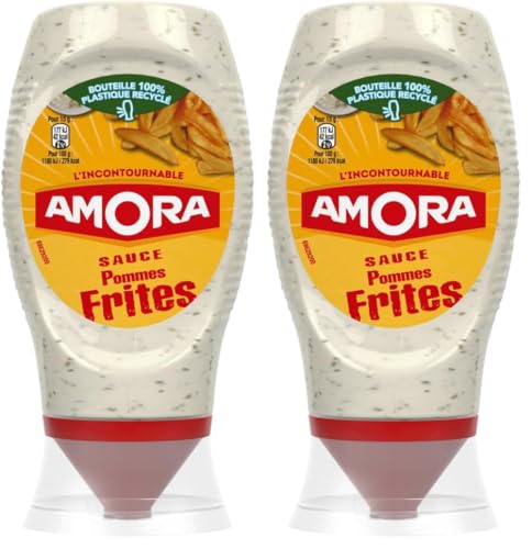 Amora Sauce Pommes Frites, 260g (Lot de 2)