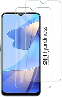 DN-Alive Oppo A16 / Oppo A16S / Oppo A54S Tempered Glass Screen Protector, [2 PACK] [Scratch Proof] [Shatter Proof] [9H Hardness] HD Clarity For Oppo A16S Screen Protector/Oppo A54S Screen Protector