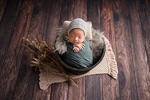 Kate Rustic Wood Photo Backdrop 2x3m Vintage Wooden Photography Background for Newborn Baby Portrait Photo Studio - Image 2