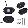 8 Piezas Luces de Roca Blancas de Alta Resistencia para Bajos, Luces de Cama, Exterior e Interior, Barco, RZR, Pódiums 6