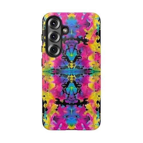 Coque Samsung S25 motif abstrait multicolore pour sublimer votre style