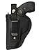 Barsony Gun Concealment OWB Belt Holster for S&W 38 Airlight; Airweight Right