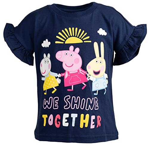 Peppa Pig Girls 2 Pack T-Shirts Toddler to Big Kid4