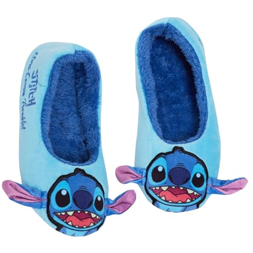 Disney Chaussons Lilo & Stitch Bleu UK 2