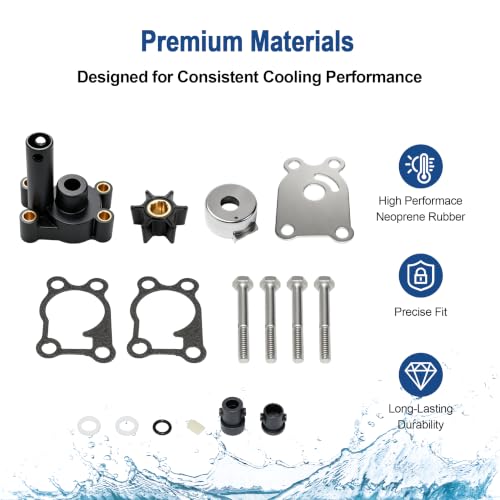 Image of MARKGOO Water Pump Repair Kit 396644 for Johnson Evinrude 4-8 HP Outboard