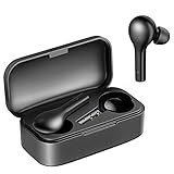 ♫【Control Táctil Inteligente】Use el control táctil multifuncional para desbloquear todas las posibilidades de reproducción de los nuevos auriculares TWS. Con un fácil acceso para controlar la música, las llamadas y el asistente de voz, como Siri, sin necesidad de presionar los botones.
