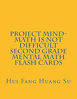 Paperback Project MIND-Math Is Not Difficult Second Grade Mental Math Flash Cards Book