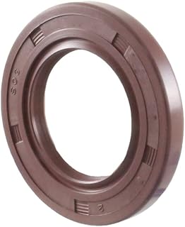 EAI 30mm x 45mm x 8mm FPM/FKM TC Double Lip w/Stainless Steel Spring Oil Seal. Comp. /w Viton Shaft Seal