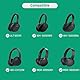 GEEKRIA QuickFit Audio Kabel Kompatibel mit Sony WH-1000XM5 XB910N 1000XM4 1000XM3 CH710N CH700N XB910N H910N MDR-XB950B1 Kopfhörer, 3.5mm AUX Ersatz-Stereokabel für Kopfhörer (1.2m)