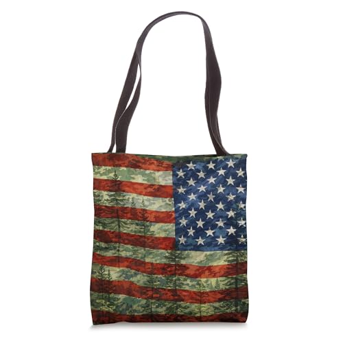 Bottomland Camo Duck Hunting Tree Tote Bag