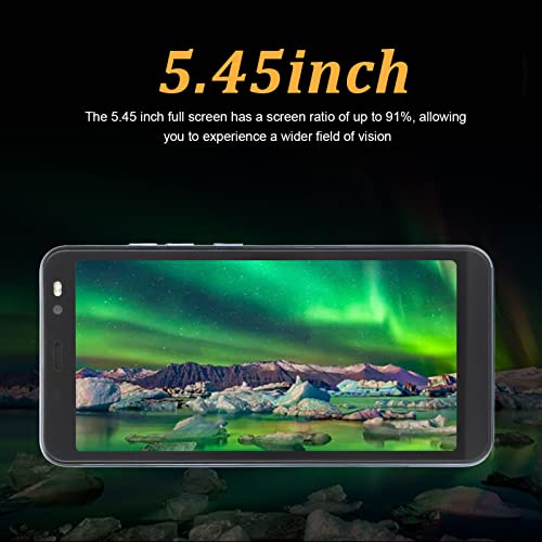 Zyyini Rino4 Pro Unlocked Phone, 5.45Inch Full Screen Face Recognition Smartphone, Dual Sim, 2G/32G, Dual Camera Ultrathin 3G Gaming Cell Phone For Android 6, Support 128Gb Memory Card(Blue) #TOP1