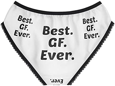 SpreadPassion Best Gf Ever Panties, Best Gf Ever Underwear, Briefs, Cotton Briefs, Funny Underwear, Panties For Women