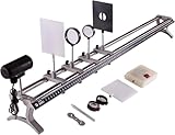 Kit de banco óptico, conjunto de equipo óptico físico, lente cóncavo-convexa y banco óptico grande, equipo de imágenes físicas for demostraciones científicas en el aula.