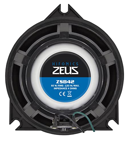 Hifonics ZSB42 Lautsprecher 10 cm (4 Zoll) 2-Wege Koaxial-Lautsprecher