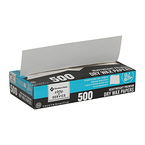 Member's Mark Wax Paper Sheets 12" X 10.75" 2pk. (Total