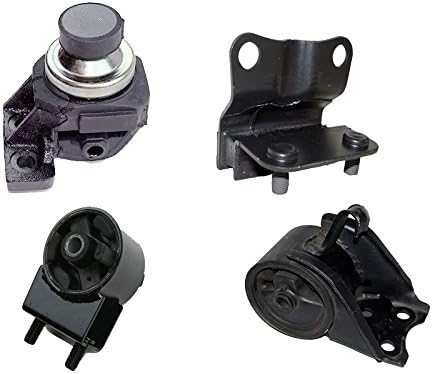 Compatible with 1998-2001 Mazda 626 2.5L AUTO Trans Motor & Trans Mount Set 4PCS! : A6457, A6460, A6405, A6440 - K0522