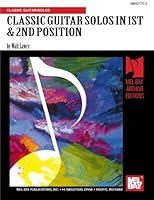 CLASSIC GUITAR SOLOS IN 1ST AND 2ND POSITION 087166951X Book Cover