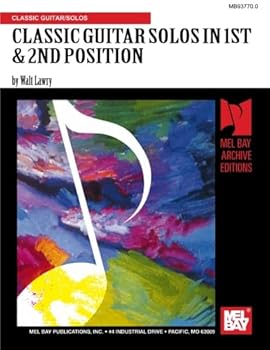 Paperback Classic Guitar Solos in 1st and 2nd Position Book