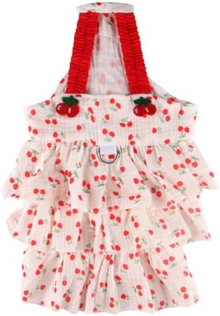 pet Clothes for Dog cat Sweet and Cute Girl (Medium)