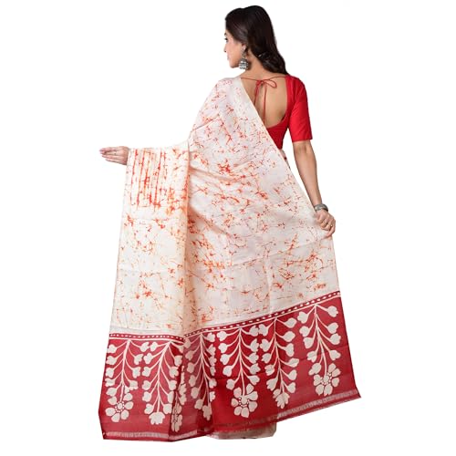3stones pure silk saree in pure silk – image 3