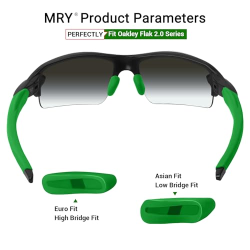 Image of Mryok Replacement Earsocks Nosepieces Kits for Oakley Flak 2.0 OO9295 / 2.0 XL OO9188 - Options
