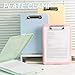 Portable Clipboard File Case with Metal Clasp for Office School Hospital Warehouse Clipboard