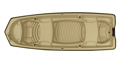 SUNDOLPHIN Sun Dolphin American 12 Jon Fishing Boat (Beige/Green, 12-Feet) - Thumbnail 2