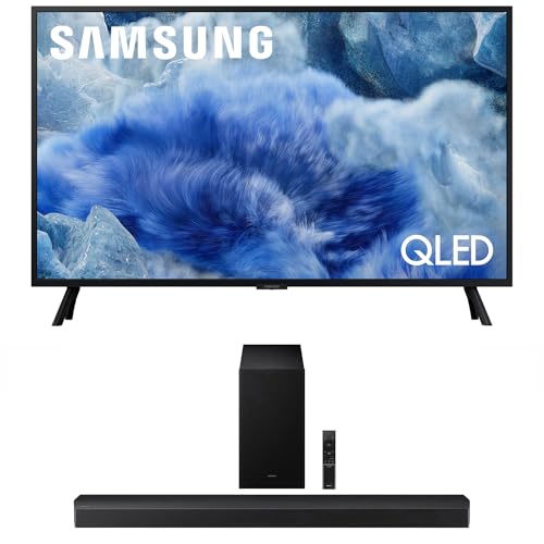 Image of Samsung QN32Q8FAAFXZA 32 Inch Class QLED Q8F 4K Vision AI Smart TV with a HW-B750F B Series Soundbar 5.1 Ch and Subwoofer (2025)