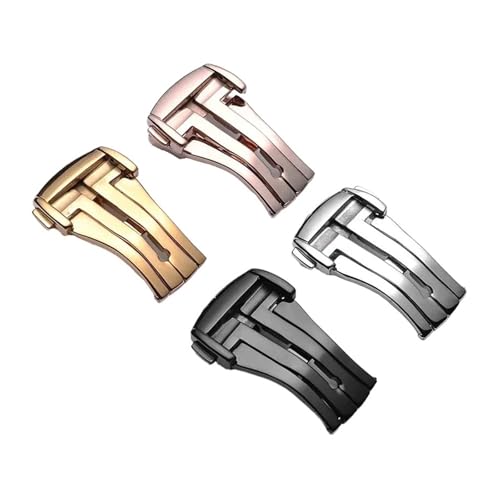 Boucle pliante 16mm 18mm évite usure bracelet cuir caoutchouc